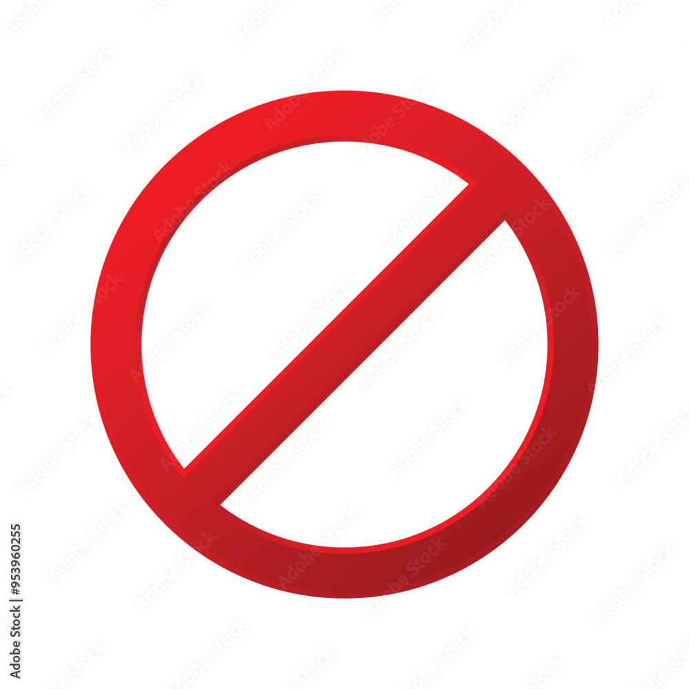 vector stop sign icon. No sign. red, blue, yellow and green warning isolated. Symbols no sign gradient. vector stop sign icon. No sign. red, blue, yellow and green warning isolated. Symbols no sign gradient.