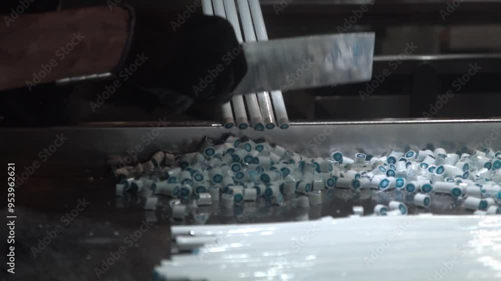 Making custom candy in slow motion. Making custom candy in slow motion.