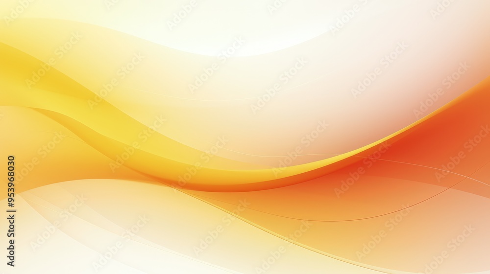 A smooth gradient background featuring warm hues of yellow and orange, ideal for design and creative projects.