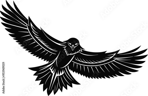 eagle with wings