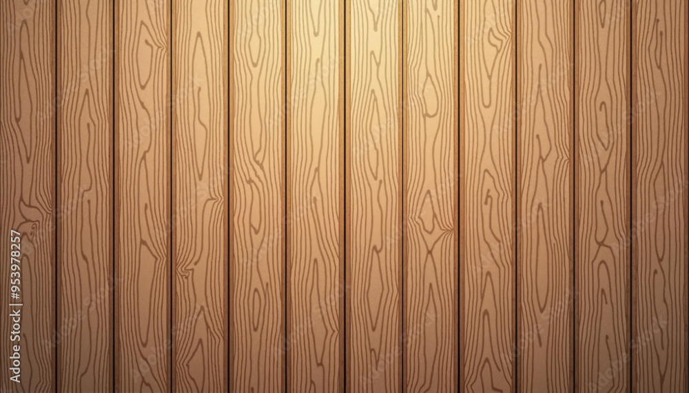 Naklejka premium Wooden planks texture in warm tones for rustic background with copy space