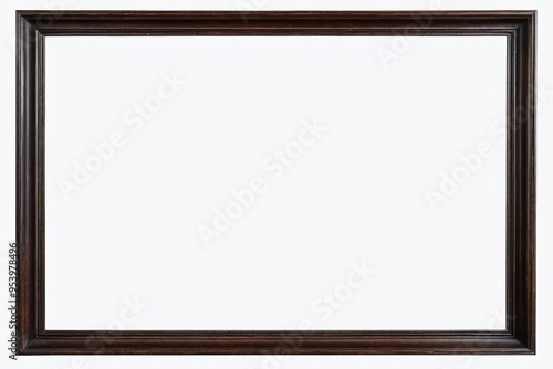 a close up of a picture frame with a white background 