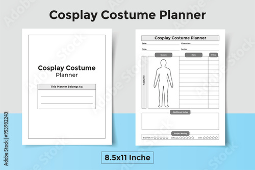 Cosplay Costume Planner