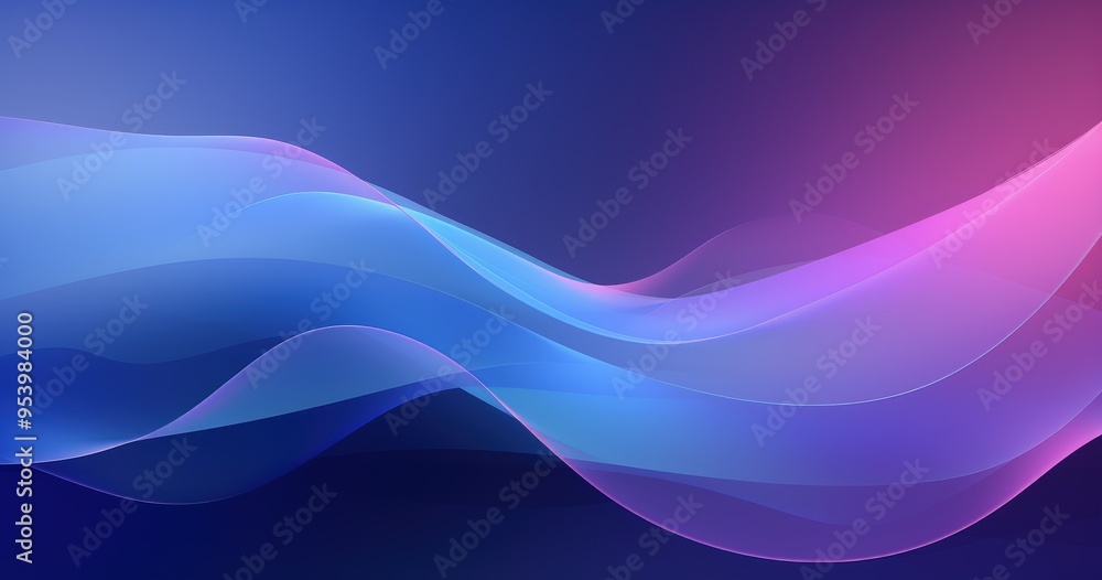 A smooth gradient wave design featuring soft blue and pink hues, ideal for backgrounds or digital graphics. A smooth gradient wave design featuring soft blue and pink hues, ideal for backgrounds or digital graphics.