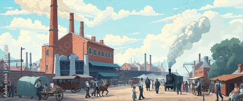 The Industrial Revolution and Its Impact on City Life