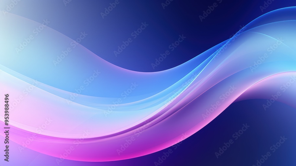 A smooth, flowing abstract design featuring gradients of blue and pink, creating a serene and modern aesthetic. A smooth, flowing abstract design featuring gradients of blue and pink, creating a serene and modern aesthetic.