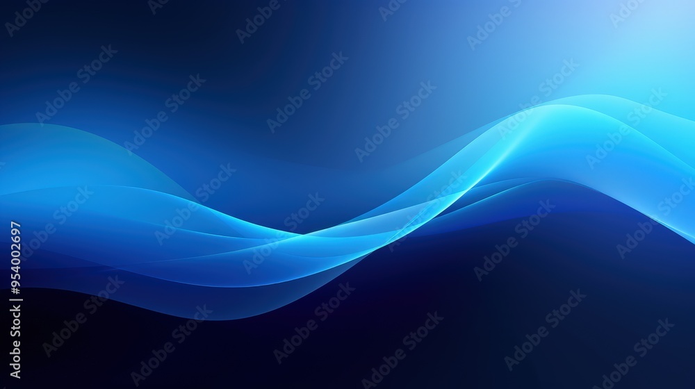A smooth, flowing abstract design in shades of blue, evoking a sense of calm and tranquility. A smooth, flowing abstract design in shades of blue, evoking a sense of calm and tranquility.