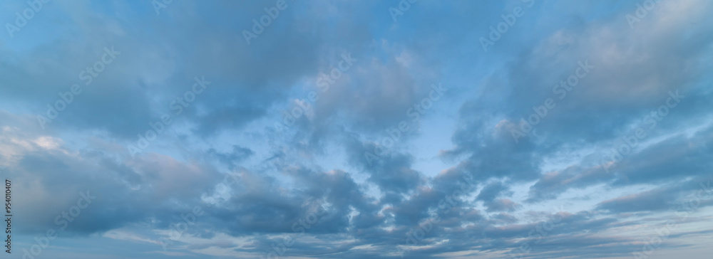 Beautiful tender sunrise sky with clouds. Sky background. Beautiful tender sunrise sky with clouds. Sky background.