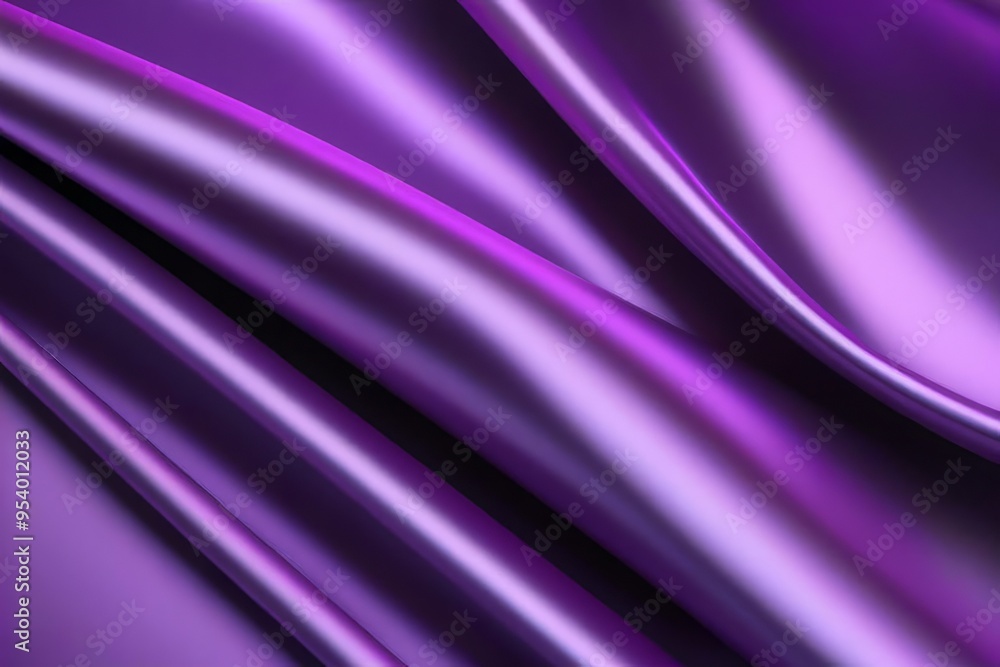 Beautiful smooth elegant violet purple satin silk, fabric texture, abstract background