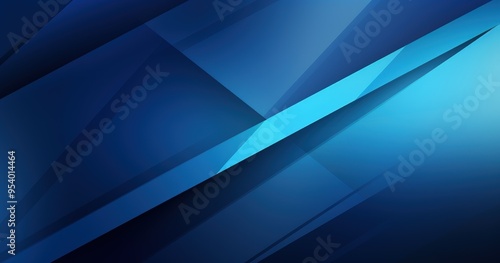 A sleek blue abstract background with geometric shapes and gradients, ideal for digital designs or presentations.