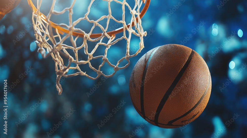 Basketball hoop and net Basketball hoop and net