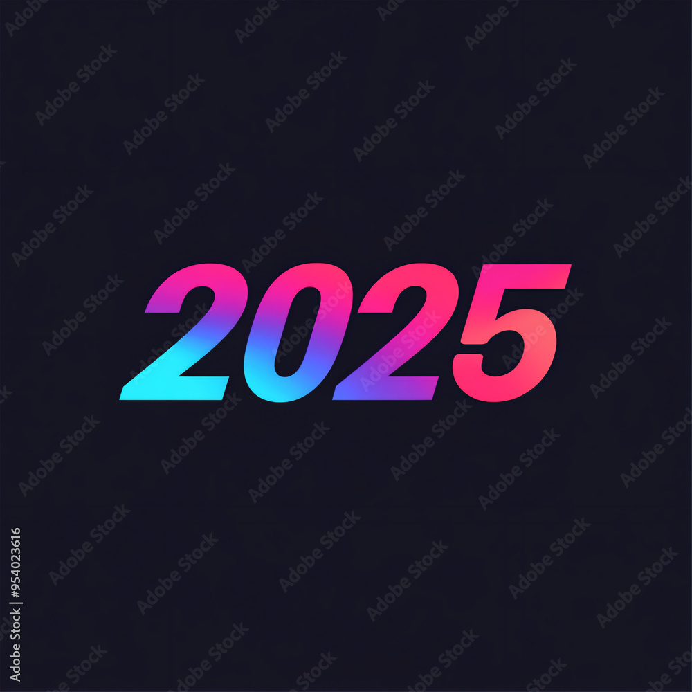 正月素材 2025の数字⑩ 正月素材 2025の数字⑩