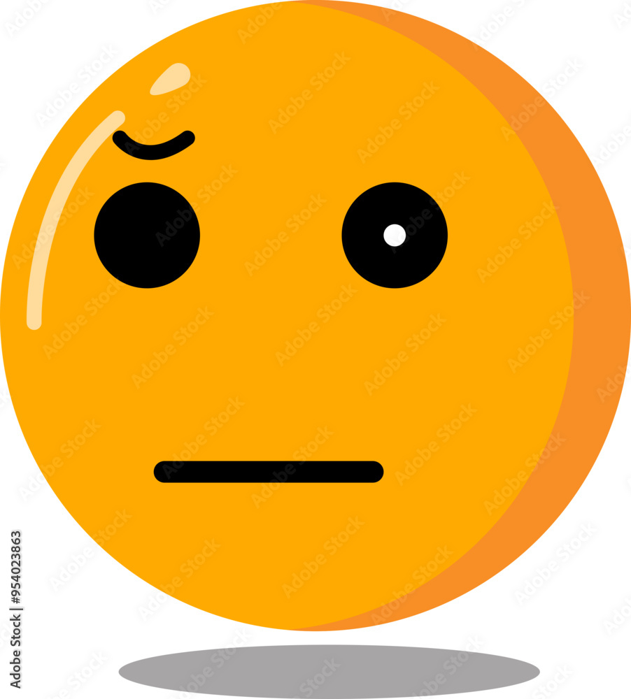 Confused Emoticon Expression Confused Emoticon Expression
