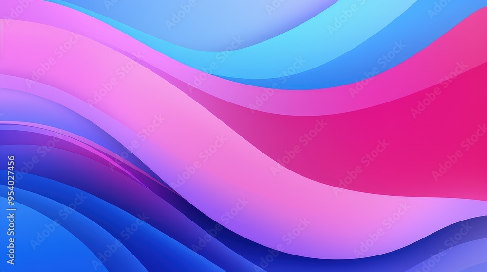 A vibrant abstract design featuring flowing waves in shades of blue and pink, creating a dynamic and modern visual. A vibrant abstract design featuring flowing waves in shades of blue and pink, creating a dynamic and modern visual.