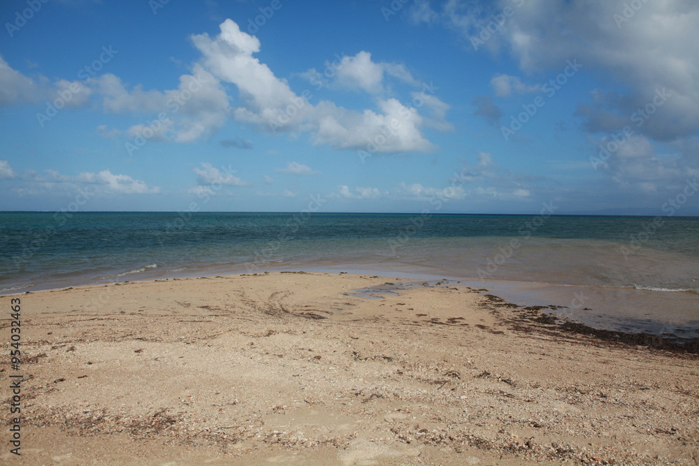 Empty beach landscape, Fiji Empty beach landscape, Fiji