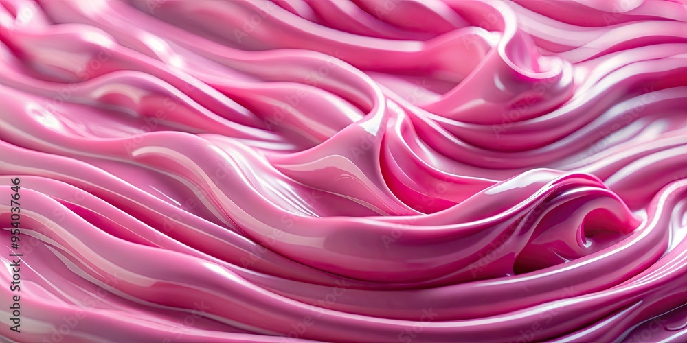Luxurious pink silk fabric draped elegantly. Luxurious pink silk fabric draped elegantly.