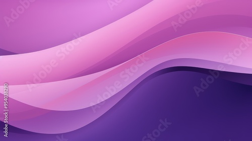 A smooth, abstract design featuring flowing waves in shades of pink and purple, ideal for backgrounds or digital art.