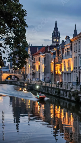 Canals of Ghent, Belgium