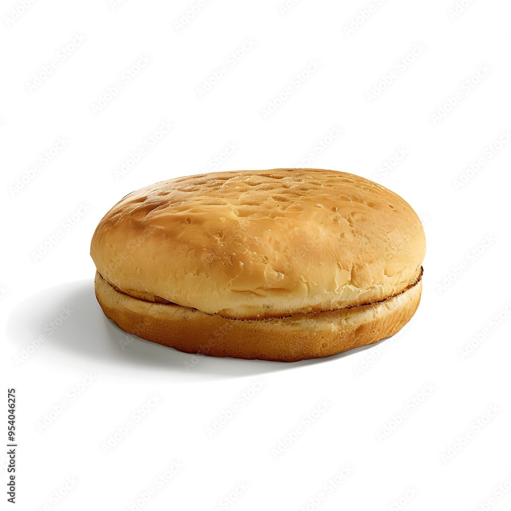Breads with seed buns and seeds isolated on a white background Breads with seed buns and seeds isolated on a white background