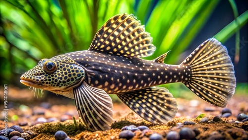 Galaxy pleco (Leporacanthicus galaxias) photo