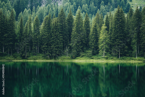 lake in the forest