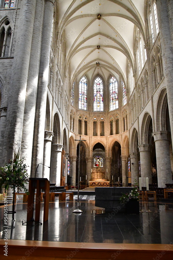 Fototapeta premium VISTAS DEL INTERIOR DE IGLESIAS