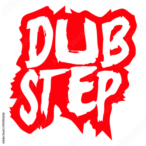 Dub Step Techno Hard Style Logo Text Quote Saying Letters Design DJ Mixing Console Vinyl Record Music Night Party Dancing Clubbers Raver Cool Dance Fun Sounds Disco Rave Club Festival Concert Lovers