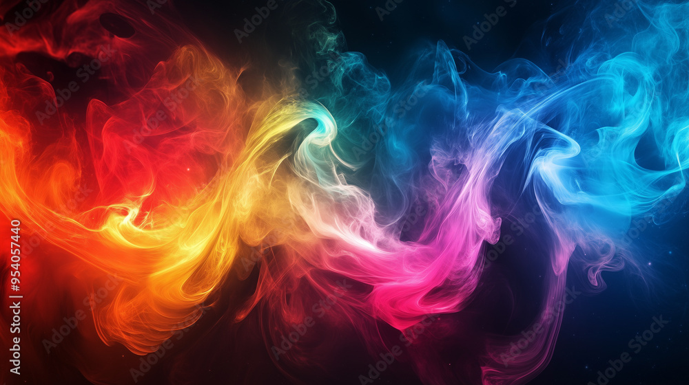 Fototapeta premium abstract smoke