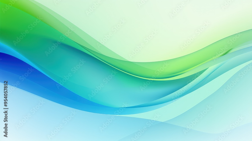 A smooth gradient background featuring flowing waves in shades of green and blue, ideal for digital designs and presentations. A smooth gradient background featuring flowing waves in shades of green and blue, ideal for digital designs and presentations.