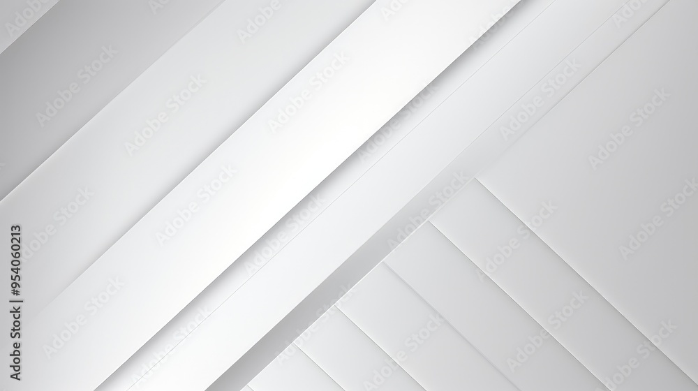 A sleek, modern abstract design featuring diagonal lines and gradients in a minimalistic white palette. A sleek, modern abstract design featuring diagonal lines and gradients in a minimalistic white palette.