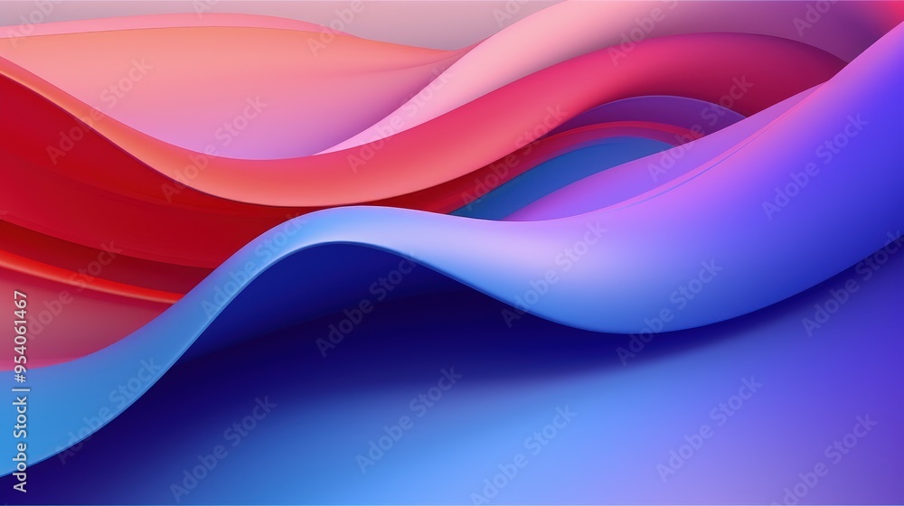 A vibrant abstract design featuring flowing waves in shades of pink, purple, and blue, creating a dynamic visual effect. A vibrant abstract design featuring flowing waves in shades of pink, purple, and blue, creating a dynamic visual effect.