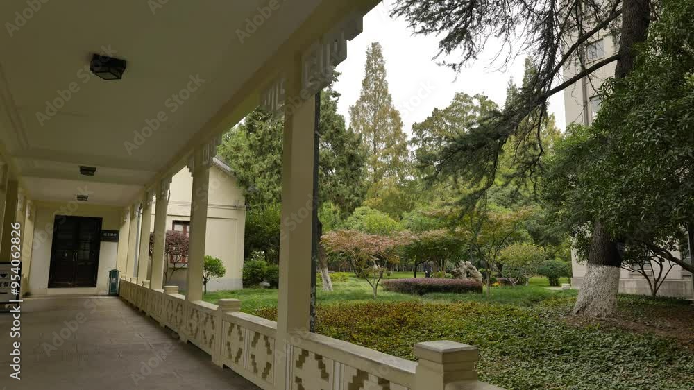 Scenery Inside the Presidential Palace in Nanjing, China Scenery Inside the Presidential Palace in Nanjing, China