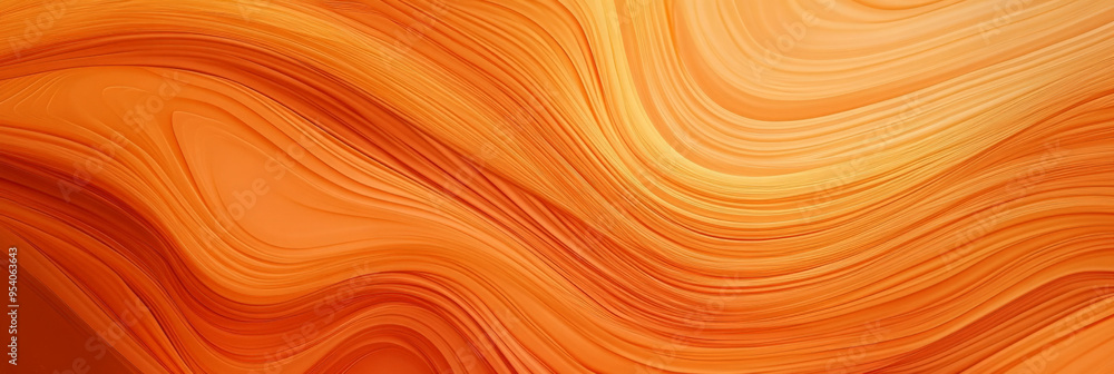 Abstract orange and yellow wavy pattern background. Abstract orange and yellow wavy pattern background.