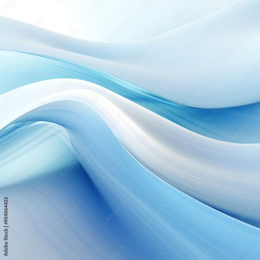 A smooth, flowing abstract design featuring shades of blue and white, evoking a sense of calm and tranquility. A smooth, flowing abstract design featuring shades of blue and white, evoking a sense of calm and tranquility.