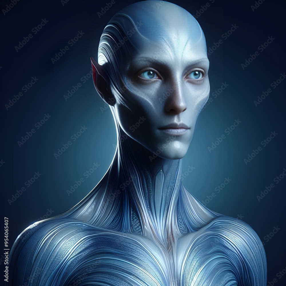 Arcturianos: Seres Altos e Elegantes com Pele Azul e Prata Arcturianos: Seres Altos e Elegantes com Pele Azul e Prata