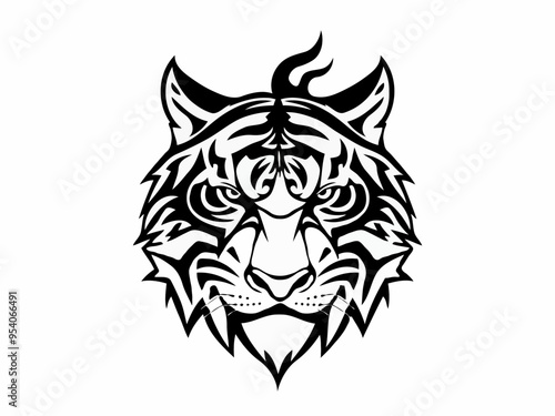 Kraft und Schönheit des Tigers