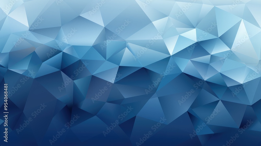 A geometric abstract background featuring various shades of blue and triangular shapes, ideal for digital design and presentations. A geometric abstract background featuring various shades of blue and triangular shapes, ideal for digital design and presentations.
