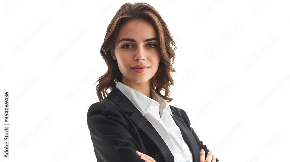 Business woman isolated on white background Business woman isolated on white background