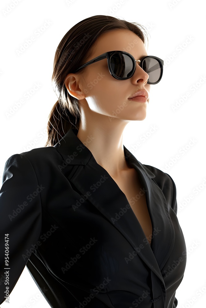 Business woman isolated on white background Business woman isolated on white background
