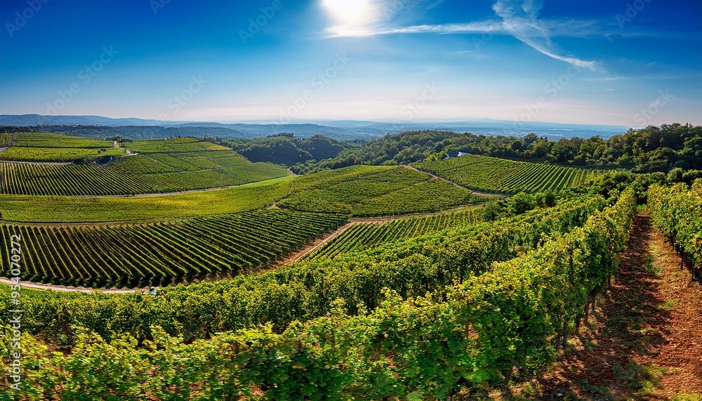 Fototapeta premium vineyard in region