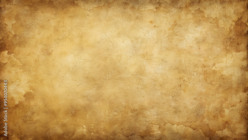 Obraz premium Old textured parchment background with copy space