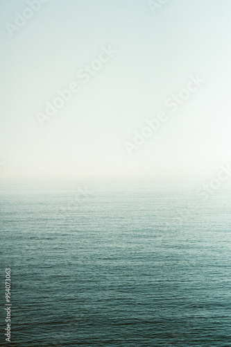 horizonte del mar desde el norte de España