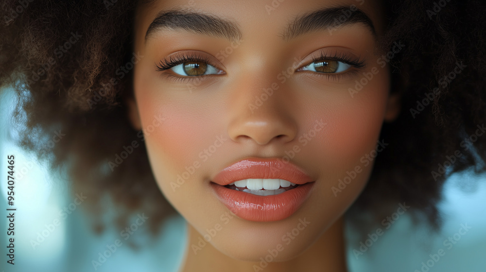 A close-up of someone moisturizing their lips with a balm, ensuring soft and hydrated lips. A close-up of someone moisturizing their lips with a balm, ensuring soft and hydrated lips.