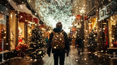 Wallpaper Mural christmas shopping  Torontodigital.ca