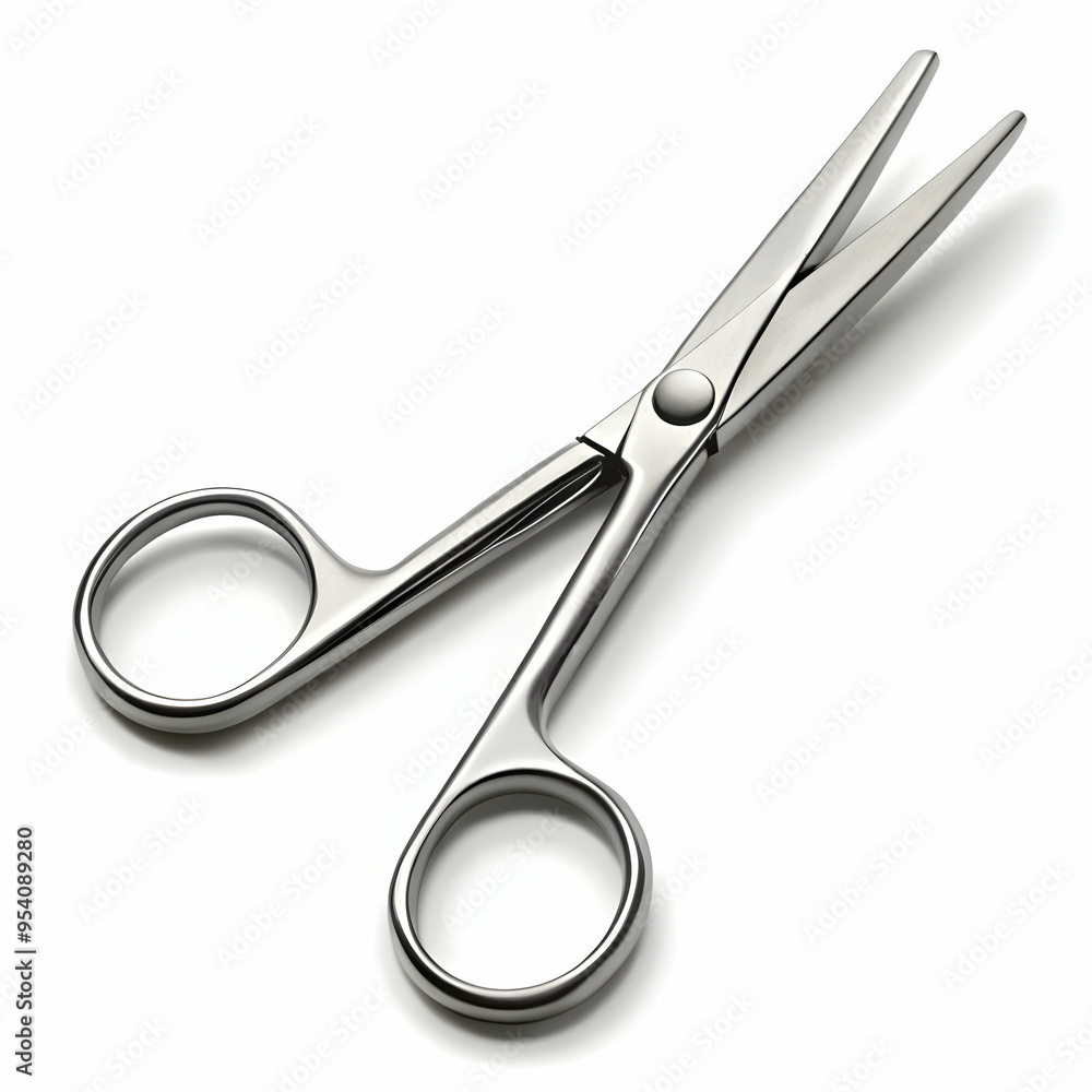 closed medical scissors closed medical scissors