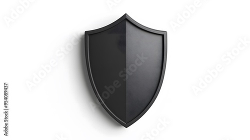 Free Download Shield depicting protection. shield 3d icon. Protection, defense and security concept symbol: grey shield on isolated on white background - GFXLoad