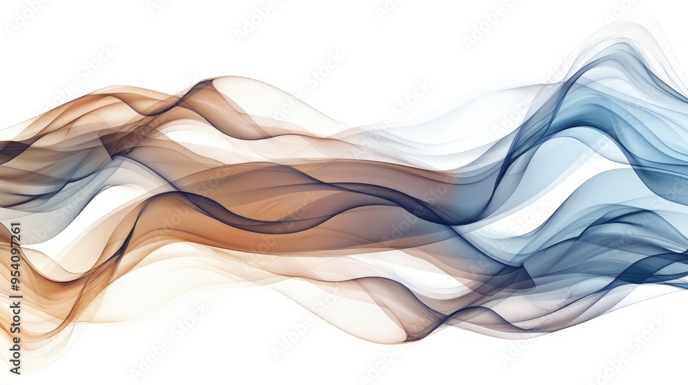 A flowing abstract design featuring smooth waves in warm and cool tones, creating a sense of movement and tranquility. A flowing abstract design featuring smooth waves in warm and cool tones, creating a sense of movement and tranquility.