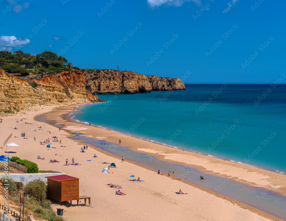 Lagos Portugal beach Praia Porto de Mos the Algarve