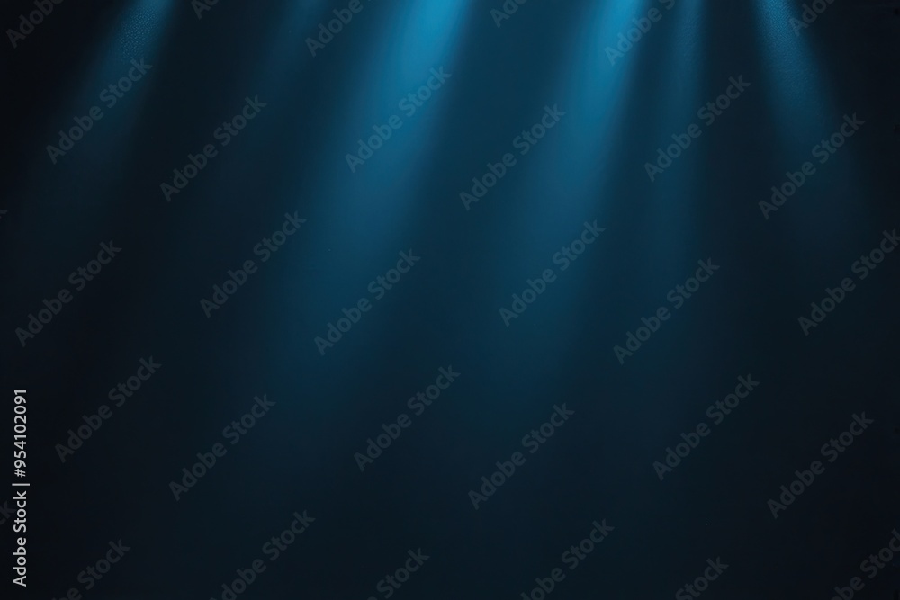 Blue Gradient Background with Grainy Glowing Light Effect on Dark Texture Blue Gradient Background with Grainy Glowing Light Effect on Dark Texture