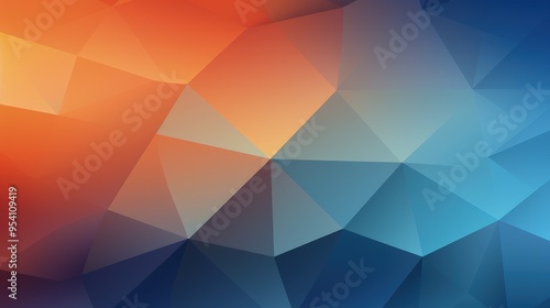 A colorful abstract geometric background with a blend of warm and cool tones.